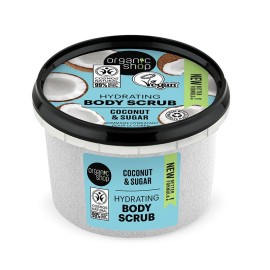 NATURA SIBERICA Organic Shop Ενυδατικό Scrub Σώματος, Καρύδα - 250ml