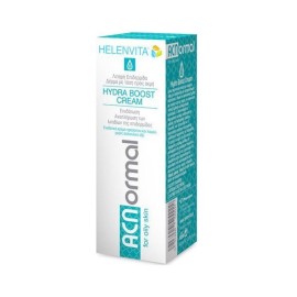HELENVITA Acnormal Hydra Boost Cream, Ενυδατική Κρέμα Προσώπου Ελαφριάς Υφής - 60ml