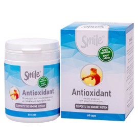 AM HEALTH Smile Antioxidant, Ισχυρό Αντιοξειδωτικό Συμπλήρωμα Διατροφής - 60caps