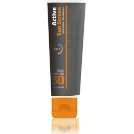 FREZYDERM Active Sun Screen Body Foundation Cream SPF30, Αντηλιακό Make Up Σώματος - 75ml