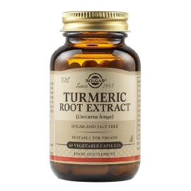 SOLGAR Turmeric Root Extract -60veg.caps