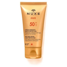 NUXE Sun Melting Cream High Protection SPF50, Αντηλιακή- Αντιγηραντική Κρέμα Προσώπου - 50ml