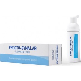 MINERVA Procto-Synalar Cleansing Foam, Αφρός Καθαρισμού & Υγιεινής Πρωκτού - 40ml