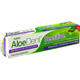OPTIMA Aloe Dent Sensitive, Οδοντόκρεμα για Ευαίσθητα Δόντια με Aλόη - 100ml