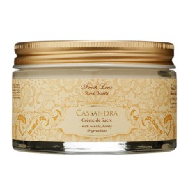 FRESH LINE Cassandra Moisturizing Body Cream, Ενυδατική Κρέμα Σώματος με Βανίλια, Μέλι & Γεράνι -200ml