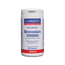 LAMBERTS Bromelain 1250GDU, Μπρομελαϊνη - 60tabs