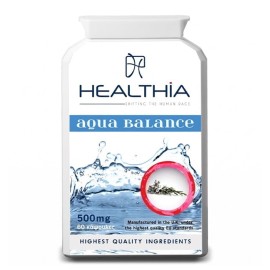 HEALTHIA Aqua Balance, Συμπλήρωμα Διατροφής με Μέταλλα, Βιταμίνες και Επιλεγμένα Φυτικά Εκχυλίσματα -60caps