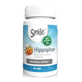 AM HEALTH Smile Hippophae, Βιολογικό Εκχύλισμα Ιπποφαούς - 60caps