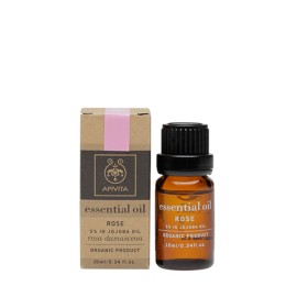 APIVITA Essential Oil Rose, Αιθέριο Έλαιο Τριαντάφυλλου - 10ml