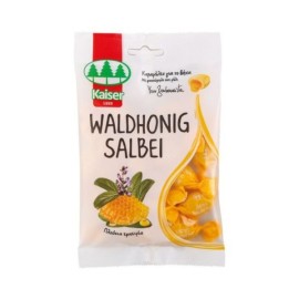 KAISER Waldhonig Salbei, Καραμέλες με Βότανα για τον Λαιμό με Φασκόμηλο & Μέλι του Δάσους - 90gr