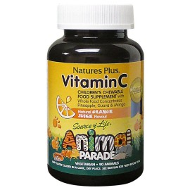 NATURE΄S PLUS Animal Parade Gummies, Vitamin C για Παιδιά - 90 Ζελεδάκια