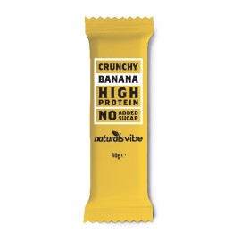 NATURALS Crunchy Banana High Protein, Πρωτεΐνη με Γεύση Μπανάνας -1τεμ