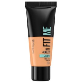 MAYBELLINE Fit Me Matt + Poreless Make- Up, 320 Natural Tan - 30ml