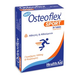 HEALTH AID Osteoflex Sport, Σύνθεση για την Υγεία των Αρθρώσεων, Συνδέσμων & Οστών - 30tabs