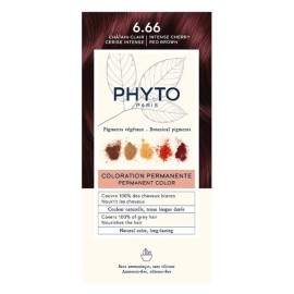 PHYTO Phytocolor No6.66 Intense Cherry Brown, Μόνιμη Βαφή Μαλλιών Καστανό Κερασί