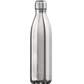 CHILLYS BOTTLES Μπουκάλι- Θερμός, Silver - 750ml