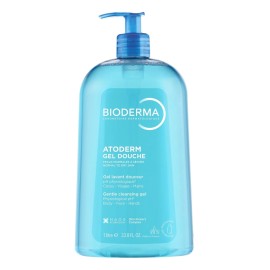 BIODERMA Atoderm Gel Douche, Απαλό Αφρόλουτρο Χωρίς Σαπούνι για Ευαίσθητο Δέρμα - 1lt