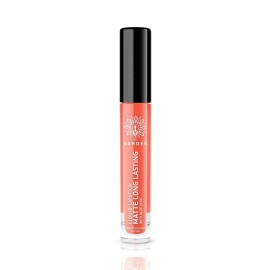 GARDEN Liquid Lipstick Matte Long Lasting, Coral Peach 03, Υγρό Ματ Κραγιόν Μακράς Διαρκείας - 4ml