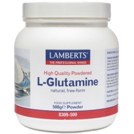 LAMBERTS L-Glutamine Powder, Γλουταμίνη στη Σκόνη - 500gr
