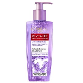 LOREAL PARIS Revitalift Filler Cleansing Gel, Τζελ Καθαρισμού Προσώπου με Υαλουρονικό Οξύ - 200ml