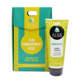 ALOE COLORS Promo/The Harmony Box με Harmony Hand Cream, Ενυδατική Κρέμα Χεριών -75ml & Mystery ΔΩΡΟ, 1σετ