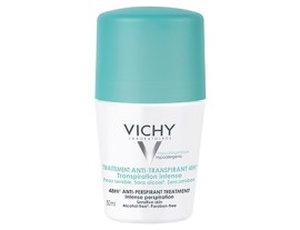 VICHY Deodorant Anti-Perspirant roll- on, 48ωρη Προστασία για Έντονη Εφίδρωση - 50ml