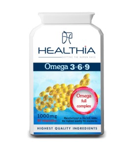 HEALTHIA Omega 3 6 9 1000mg - 90caps