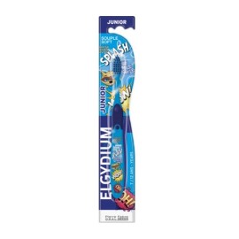 ELGYDIUM Junior Racoon, Παιδική Οδοντόβουρτσα Ρακούν 7-12 ετών - 1τεμ