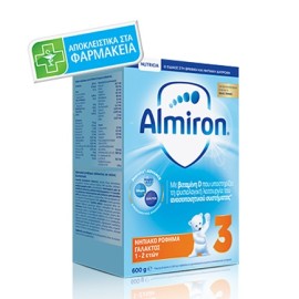 NUTRICIA Almiron 3 Νηπιακό Ρόφημα Γάλακτος 1-2 Ετών - 600gr