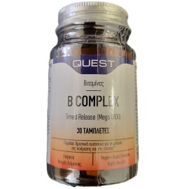 QUEST B Complex Timed Release (Mega B100) - 30tabs