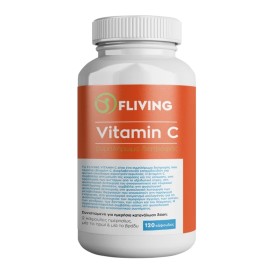 FLIVING Vitamin C, Συμπλήρωμα Διατροφής με Βιταμίνη C/ 500MG -120caps