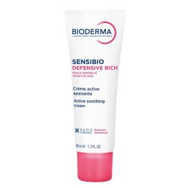 BIODERMA Sensibio Defensive Rich, Πλούσια Κρέμα που Καταπραΰνει το Δέρμα - 40ml
