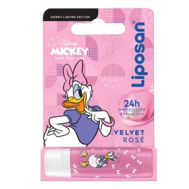 LIPOSAN Mickey And Friends, Velvet Rose, Ενυδατικό Στικ Χειλιών με Χρώμα - 4,8gr