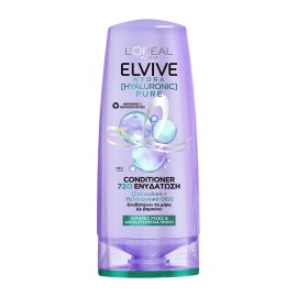 ELVIVE Hydra Hyaluronic Pure Conditioner, Κρέμα Μαλλιών Ενυδάτωσης - 300ml