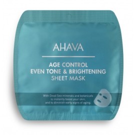 AHAVA  Age Control Even Tone & Brightening Sheet Mask,  Μάσκα Προσώπου - 17gr
