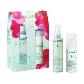 CAUDALIE Promo Set/ Vinoclean Double Cleansing Duo, Λάδι Καθαρισμού Προσώπου & Ντεμακιγιάζ -75ml & Αφρός Καθαρισμού Προσώπου για Ενυδάτωση -50ml, 1σετ