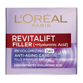 LOREAL PARIS Revitalift Filler Day Cream 35+, Αντιρυτιδική Filler Κρέμα Ημέρας - 50ml