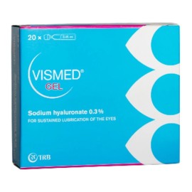 VISMED Eye Gel 0,3%, Οφθαλμική Γέλη σε Μονοδόσεις -20x0,45ml