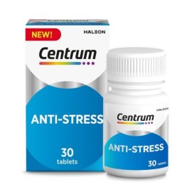 CENTRUM Anti-Stress, Συμπλήρωμα Διατροφής Για Ηρεμία & Αντοχή Στο Στρες -30tabs
