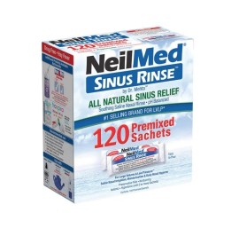 NEILMED Sinus Rinse Premixed Sachets, Ισοτονικό Διάλυμα Ρινικών Πλύσεων για Ενήλικες - 120 φακελάκια