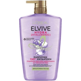 ELVIVE Hydra Hyaluronic Shampoo, Σαμπουάν Ενυδάτωσης - 1lt