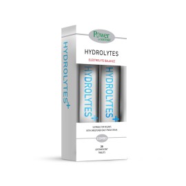 POWER OF NATURE Hydrolytes, Ηλεκτρολύτες  - 20αναβρ. δισκία 1+1 Δώρο