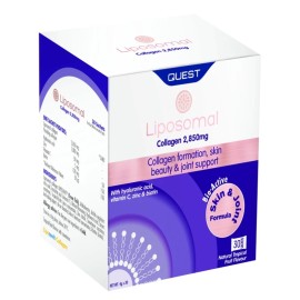 QUEST Liposomal Collagen 2,850mg, Συμπλήρωμα Διατροφής με Λιποσωμικό κολλαγόνο και Υαλουρονικό Οξύ -30φακελ