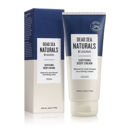 AHAVA Dead Sea Naturals Soothing Body Cream, Πλούσια Καταπραϋντική Κρέμα Σώματος - 200ml