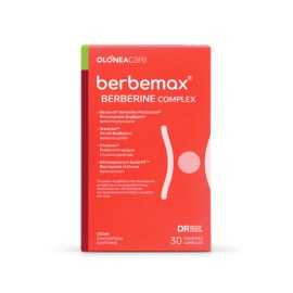 OLONEA Berbemax Berberine Complex, Συμπλήρωμα Διατροφής με 2 Μορφές Βερβερίνης, Πικολινικό Χρώμιο & Προβιοτικό Στέλεχος - 30caps