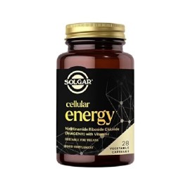 SOLGAR Cellular Energy με Niagen & Βιταμίνες, Φόρμουλα για την Παραγωγή της Κυτταρικής Ενέργειας -28veg. tabs