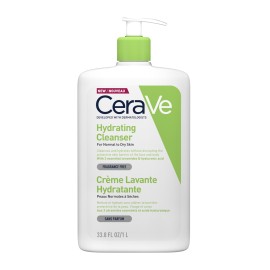 CERAVE Hydrating Cleanser Κρέμα Καθαρισμού Προσώπου & Σώματος - 1lt