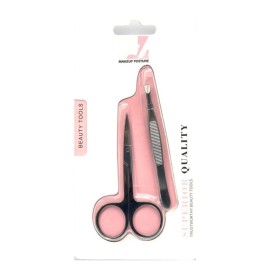 NOVITA Beauty Tools Stainless, Ψαλίδι και Τσιμπιδάκι Φρυδιών, 2τεμ