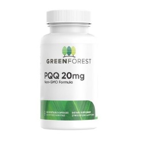 GREEN FOREST PQQ 20mg, Συμπλήρωμα με Κινόνη Πυρρολοκινολίνης - 60caps