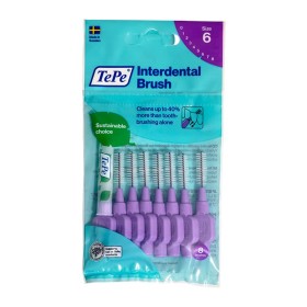 TEPE Interdental Brush, Μεσοδόντια Βουρτσάκια Μωβ, Μέγεθος ISO: 6 (1.1 mm) - 8τεμ